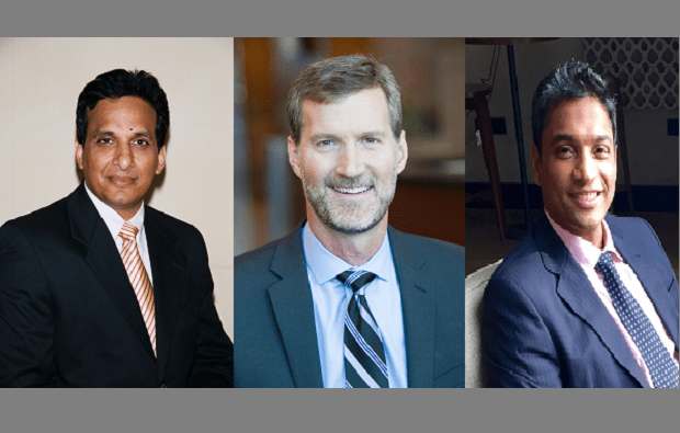 From (L-R) Jayaram Pillai, Managing Director – IndRA, National Instruments; Scott Rust, Senior VP, R&D, National Instruments; Rajanikanth Balaraman, R&D Branch Manager, National Instruments India.