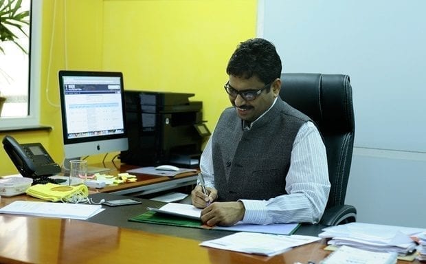 Sanjay Jaju (IAS), Director, National Highway and Infrastructure Development Corporation. (Express Photo by Praveen Khanna)