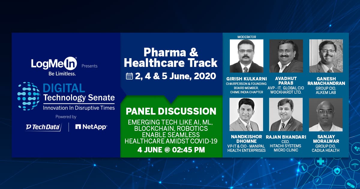 Panel Discussion Emerging Tech Like AI ML Blockchain Robotics