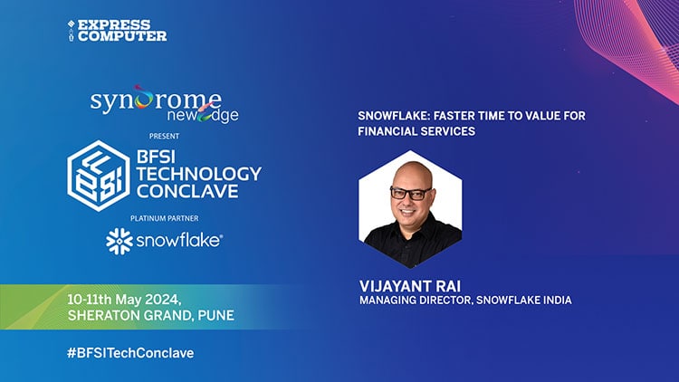 Vijayant Rai, Managing Director, Snowflake India
