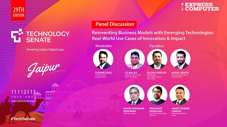 Panel Discussion: Reinventing Business Models with Emerging Technologies: Real-World Use Cases of Innovation & Impact - Express Computer