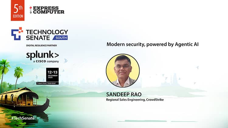 Sandeep Rao, Sales Engineering, CrowdStrike